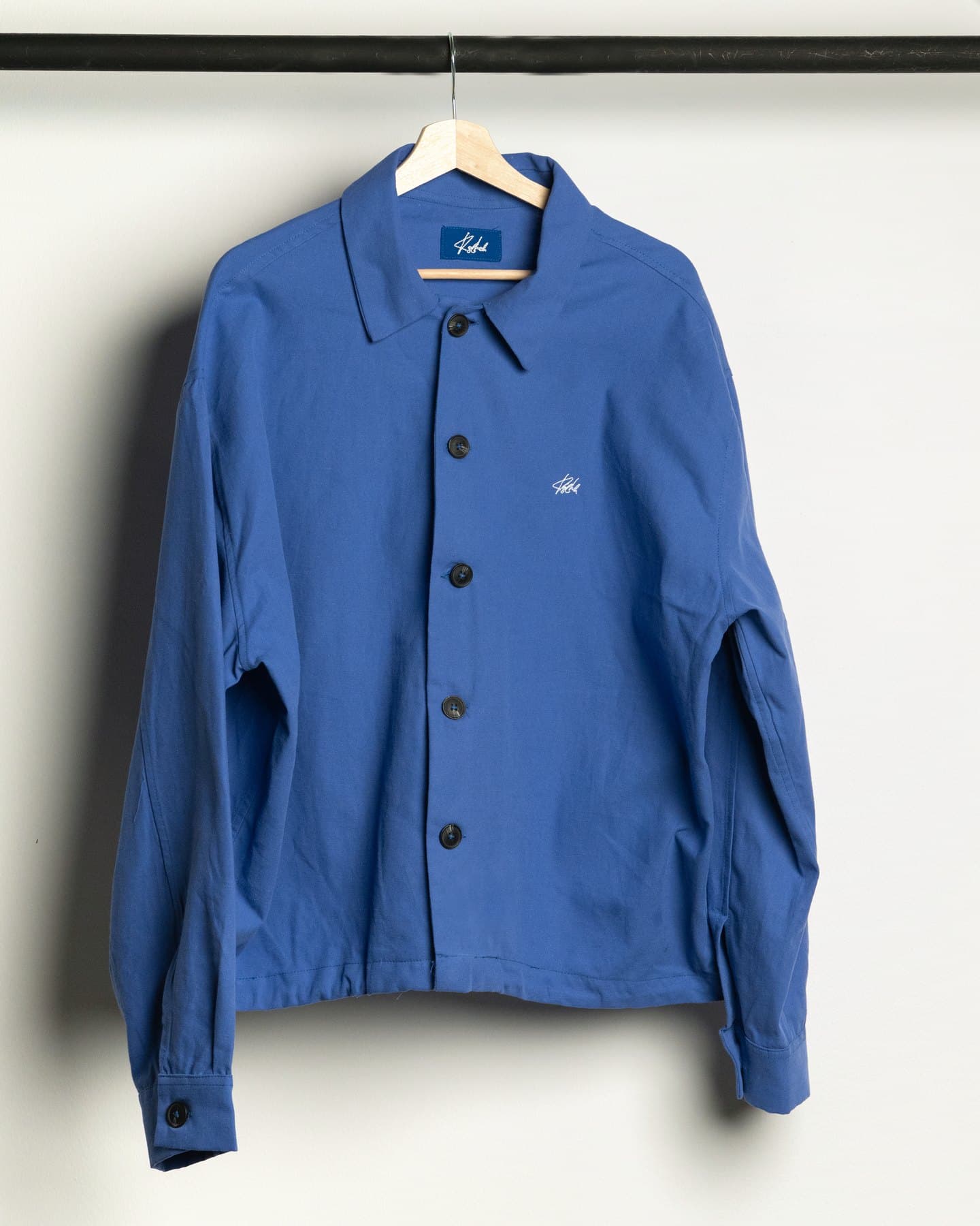 Cobalt Coach Jacket — Front view