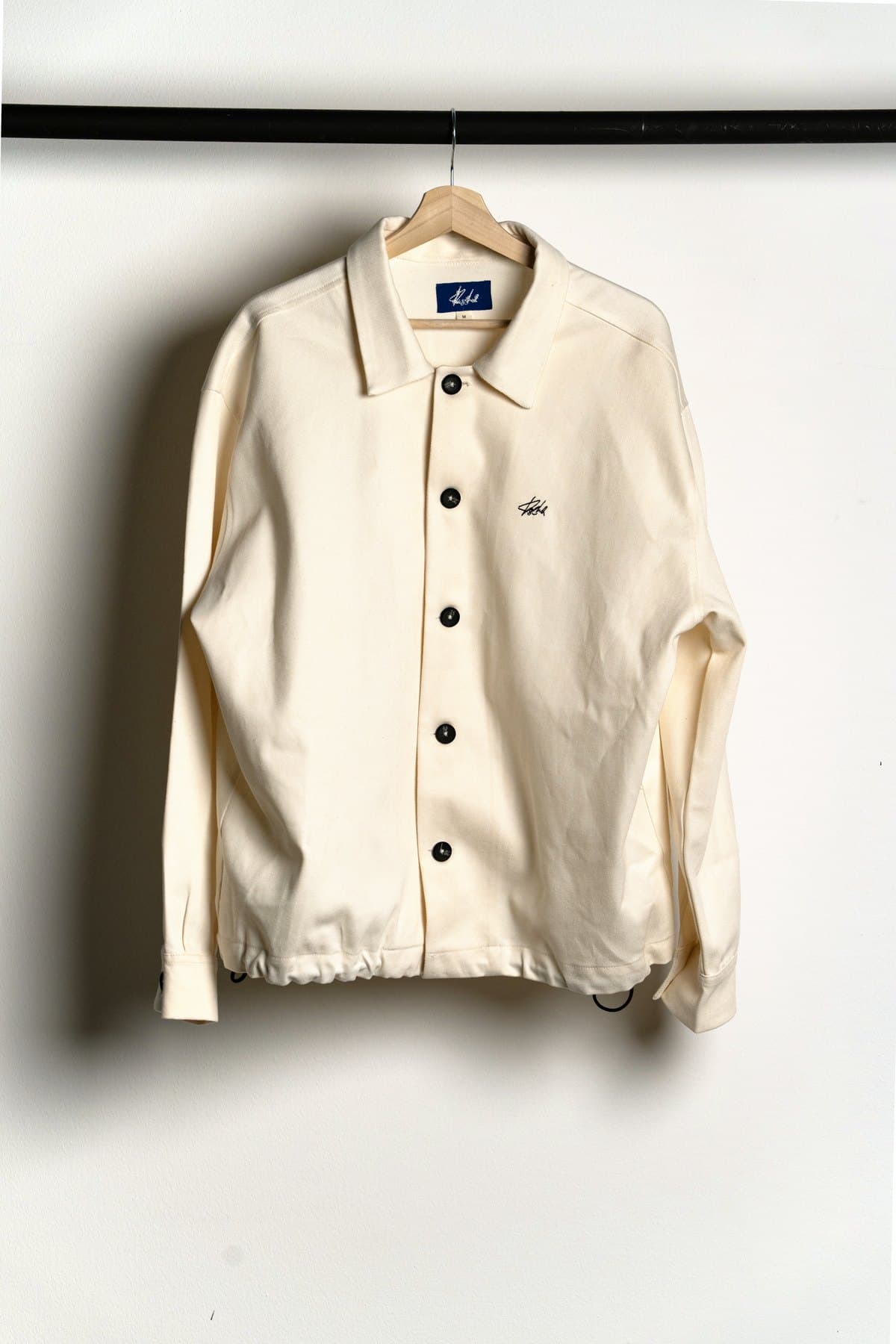 Ecru Coach Jacket — Front view