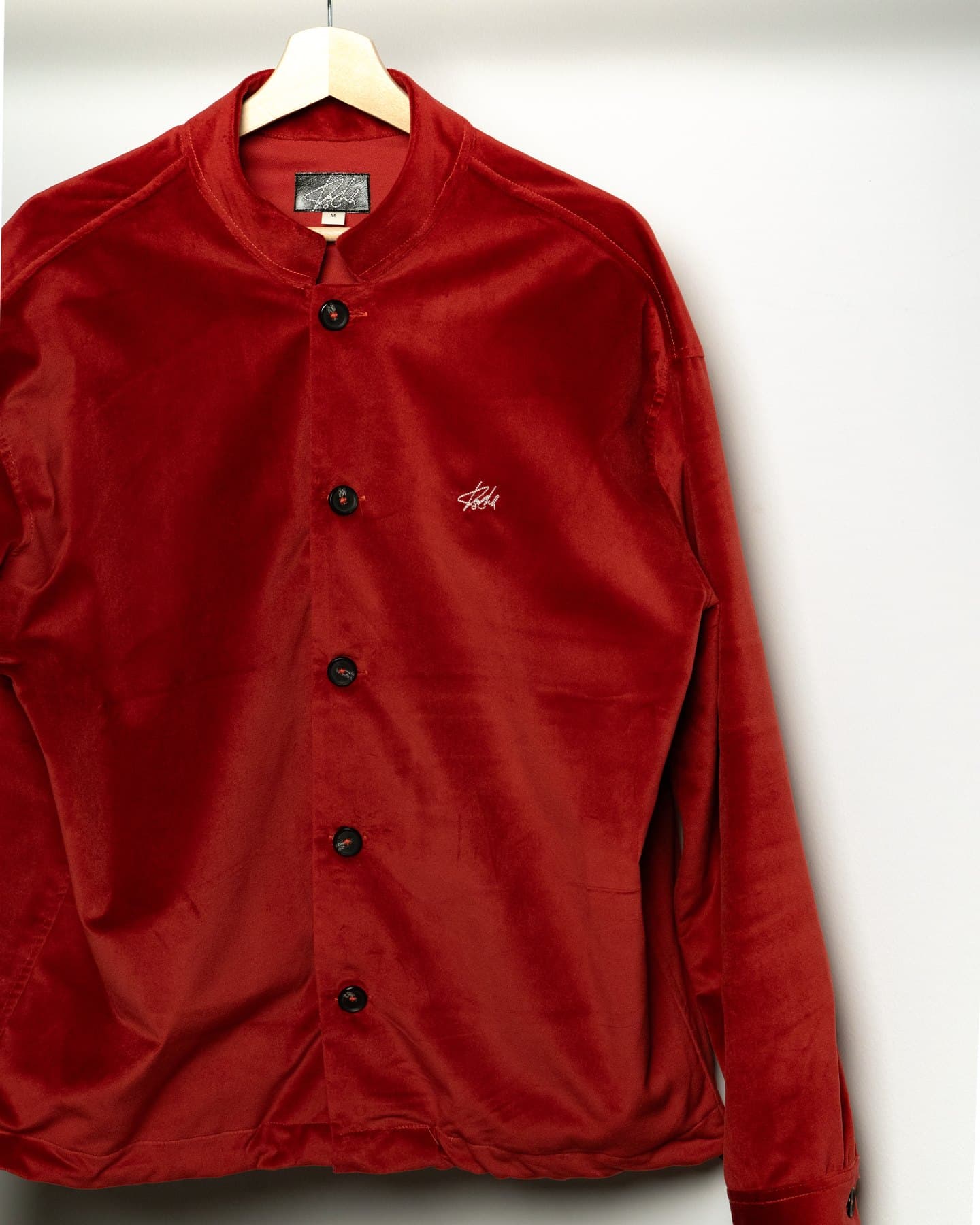 Red Coach Jacket — Front view