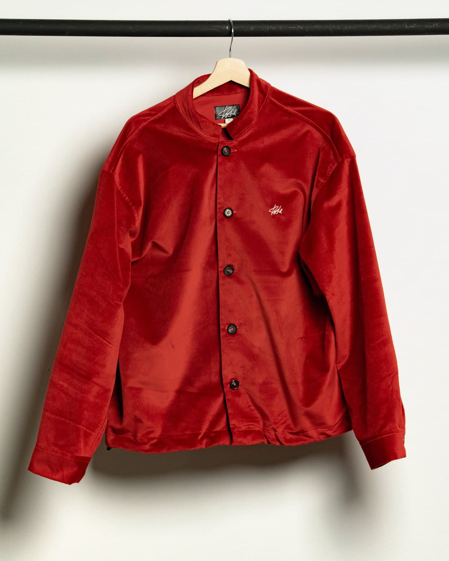 Red Coach Jacket — Front view