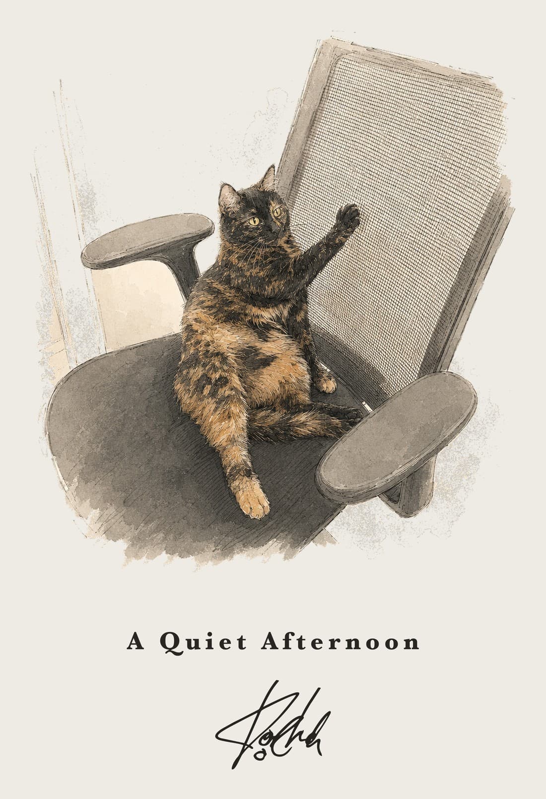 Painting A Quiet Afternoon
